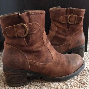 Born ankle high boots.